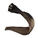 Full Shine 10 Pcs Balayage Clip In Hair Extensions Remy Human Hair Clip On Hair Double Wefted Brazilian Remy Hair Extensions 12-24 Inch Hair Clip Ins