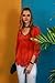 Angashion Women's Off Shoulder Lace Splice Loose Trim Casual Henley Blouse T-Shirt Tops
