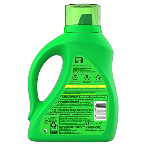 GAIN LAUNDRY DETERGENT LIQUID SOAP PLUS AROMA BOOST, ORIGINAL SCENT, HE COMPATIBLE, 90 LOADS TOTAL, 65 FL OZ (PACK OF 2), GAIN LAUNDRY DETERGENT, LIQUID LAUNDRY DETERGENT