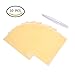 Purture®15 x 25cm 10 PCS Double Sided Yellow Sticky Fly Traps Paper Stickers for Aphids, Whiteflies ,Fungus Gnats, Leaf Miners
