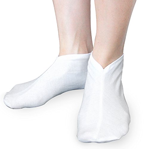 6 Pairs Moisturising Gloves and Socks, HusDow Cotton Moisture Gloves