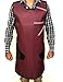 Bosky Xray Protective Apron .5mm Lead Protection with Hanger (Mehroon)