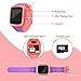 Kids Games Music Camera Smartwatch Phone for Girls Boys Birthday with SOS Call Alarm,1.54 inch Touch Screen Fits for 3-12 Children (RA18_Pink)