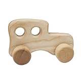 Camden Rose Toddler Classic Wood Toy Car