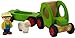 Hape My Tractor Kid's Wooden Playset with Activity Book