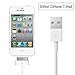 T-H-SEE iPad Cable, 6ft White 30 Pin to USB Cable High Speed Sync Charging Cord Cables for iPhone 4/4s, iPhone 3G/3GS, iPad 1/2/4, iPod