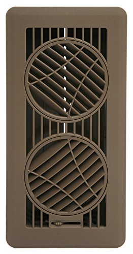 The Deflector Floor Vent Register With 360 Degree Directional