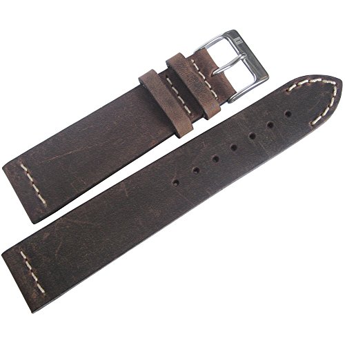 ColaReb 20mm Venezia Tobacco Leather Watch Strap