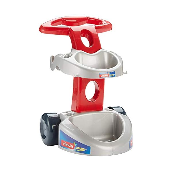 Theo Klein 6721 Vileda Broom Trolley I The Set with Robust Accessories Including Mop , Bucket , Broom and much more I… – Bild 3