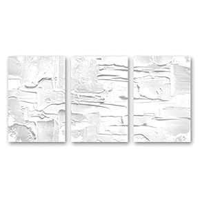 Canvas Wall Art Abstract Oil Painting Features Painting Artwork for Home Prints Framed - 16"x24" x 3 Panels