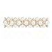 IPINK Rhinestone Crystal Hair Clip Pearl Barrette Hair Accessories