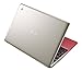 ASUS C201 11.6 Inch Chromebook (Rockchip, 4 GB, 16GB SSD, Lotus Gold/Red)