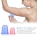 Silicone Cupping Therapy Sets Anti-cellulite Vacuum Cups Kit Back Leg Neck Message Cupping for Pain Relief Health Care, 2pcs