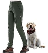 Womens Snow Pants Winter Waterproof Pants Outdoor Soft Shell Fleece Linded Cargo Ski Hiking Pants