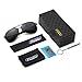 Polarized Aviator Sunglasses for Men - FEIDU Driving Sunglasses Unisex FD9002 (black/black-9002, 2.28)