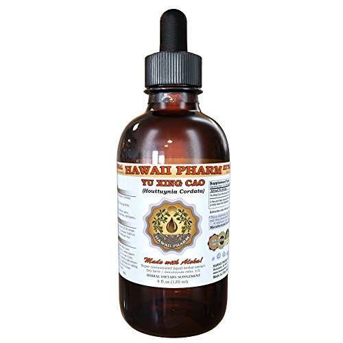 Yu Xing Cao Tincture, Yu Xing Cao (Houttuynia Cordata) Herb Liquid Extract 4 oz