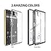 Ringke Fusion Compatible with Xperia Z5 Case Crystal Clear PC Back TPU Bumper with Screen Protector Drop Protection, Shock Absorption Technology Attached Dust Cap - Clear