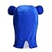 Boys Girls Winter Warm Windproof Balaclava Hat Ski Riding Face Mask Fleece Neck Warmer (Blue)