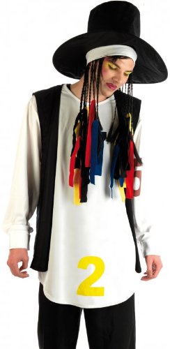 fun shackMens 1980s Pop Star Costume, 80s Pop Culture Costume, 80s Mens Costumes for Adults, Men 80s Outfits For Adults