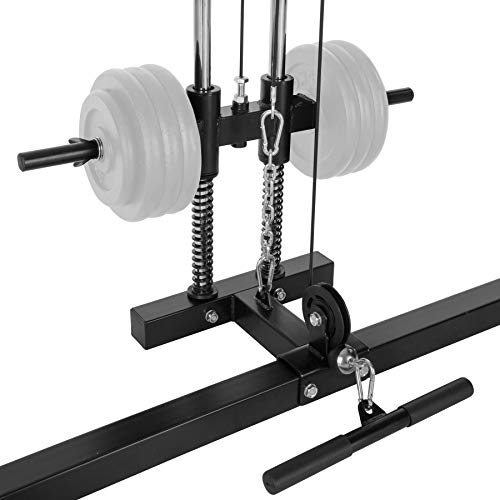 TecTake-Kraftstation-Fitnessstation-Power-Rack-Power-Cage-Klimmzug-Doppelstange-Robuster-Rahmen-aus-Stahlrohr-Modelle