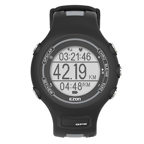 EZON T907-hr Fitness Activity Tracker HR Watch with Heart Rate Monitor GPS Running Sports Pulse Watch