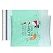 UCGOU 10x13 Inch Poly Mailers Shipping Envelopes Premium Santa Claus and Elk Designer, Thickness 2.35MIL, Pack of 100