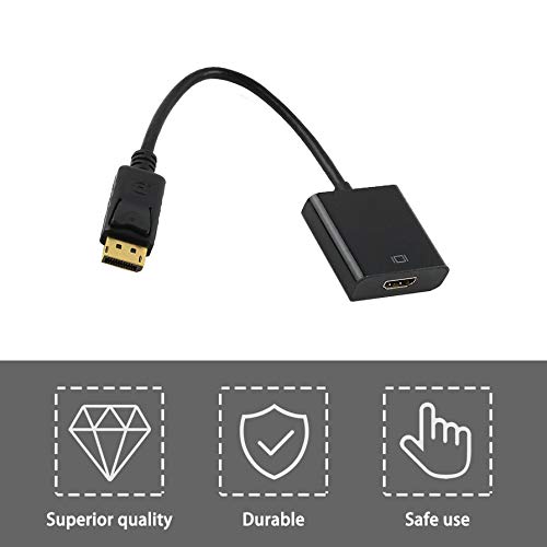 3 Displayport+Adapter+Female+Converter+Laptop