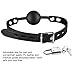 UTIMI Ball Gag Silicone with Nipple Clamps, Lock & Key Included