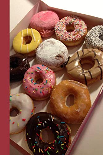 Life Runs On Donuts: 6 x 9 inch 120 Pages Lined Journal, Diary and Notebook for People Who Love To Eat, Bake and Enjoy Sweet Treats -  Sweetcakes Books, Paperback