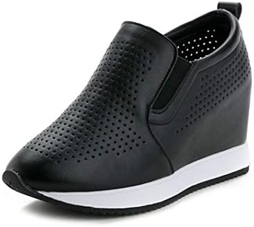 レディース スリッポン 黒 白 インヒール 厚底 小さいサイズ ラウンドトゥ 通気性 軽い ローカット サイドゴア 女性 クッション 春夏 スニーカー 前厚 スポーツシューズ 超歓迎された 歩きやすい ローファー カジュアル お出かけ 防滑