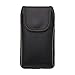 Turtleback Belt Case for iPhone 6s Fits w/OB Defender or Bulky Cases, Black Vertical Holster Leather Pouch with Heavy Duty Rotating Ratcheting Belt Clip