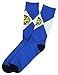 Mighty Morphin Power Rangers Mens Crew Socks (Blue)
