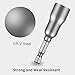 HEVERP Steel Power Wing Nut Driver Set,Slot Wing Nuts Drill Bit Socket Wrenches Tools Set,1/4 Inch Hex Shank Drills Bits for Panel Nuts,C Hook Bolts,Eye Screws (2 Pack)