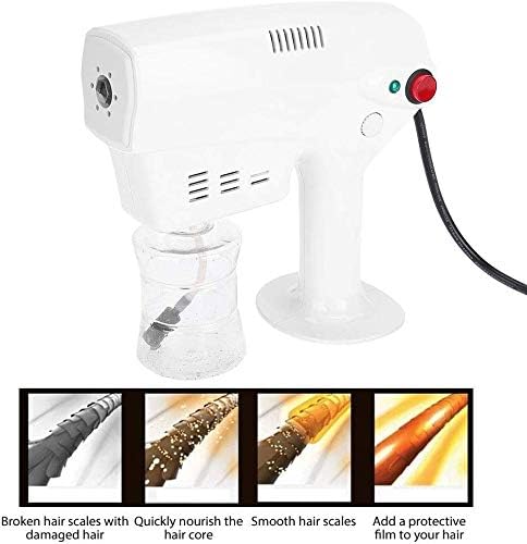 YANGLIUYL Hair Spray Nano Mister Hair Steamer Multifunctional Nano Steam Gun Hair Care Machine Hair Styling Care Tool Suitable for Home Beauty Salons