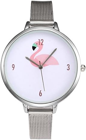 Women Fashion Luxury Quartz Watch Flowing Rhinestone Round Dial Analog Watches with Leather Strap with personalized birthday christmas gift card