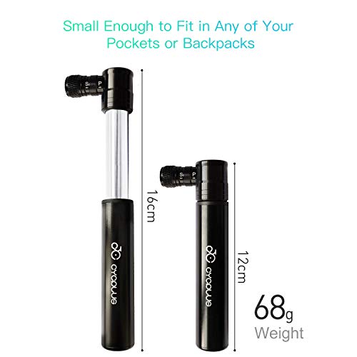 image for CYCPLUS Mini Bike Pump Portable Handheld Tire Pump Lightweight Compact