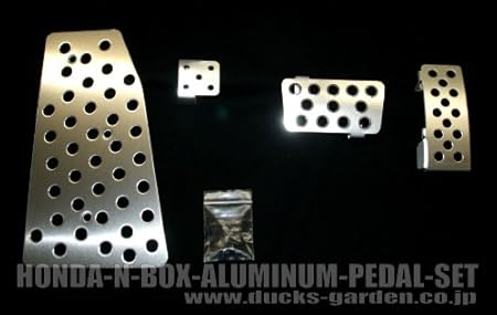 Amazon Honda N Box ホンダ エヌボックス Dba Jf1 Dba Jf2 専用設計のアルミペダル４点セット ｋｔｃドライバー ペダル 車 バイク