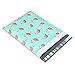 UCGOU Poly Mailers 12x15.5 Inch Flamingo Designer 100 Pack Patterned #5 Shipping Bags Mailing Envelopes Self Seal Waterproof and Tear Proof Boutique Postal Small Business for Clothes