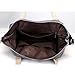 Sanxiner Top Handle Handbag Tote Bag Canvas Crossbody Bags for Women (Gray)