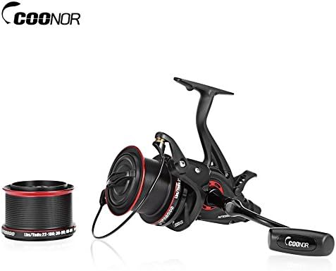 Hapqin COONOR NFR9000 + 8000 12 + 1BB 4.6:1 Full Metal Spinning Fishing Reel with Double Spool