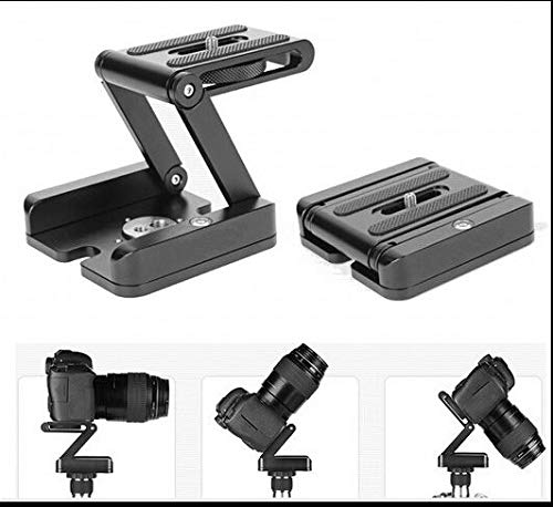 FidgetFidget Stand Holder Folding Camera Z Desktop Tripod Flex Pan & Tilt Ball Head Compatibl