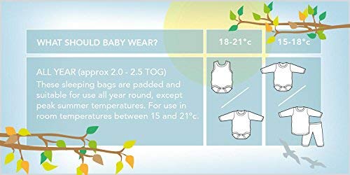wadded sleepsuit 2.5 tog