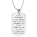 Elegant Chef Inspirational Jewelry Necklace- Always Remember You are Braver Than You Believe- Gift for Men Women