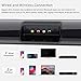 Darmoshark 36 Inch TV Sound Bar, 50W Wired and Wireless Bluetooth 4.2 Soundbar with 6 Speakers Strong Bass 2.0 Channel Home Theater Surround Audio Stereo Sound Bars for TV Speakersthumb 3