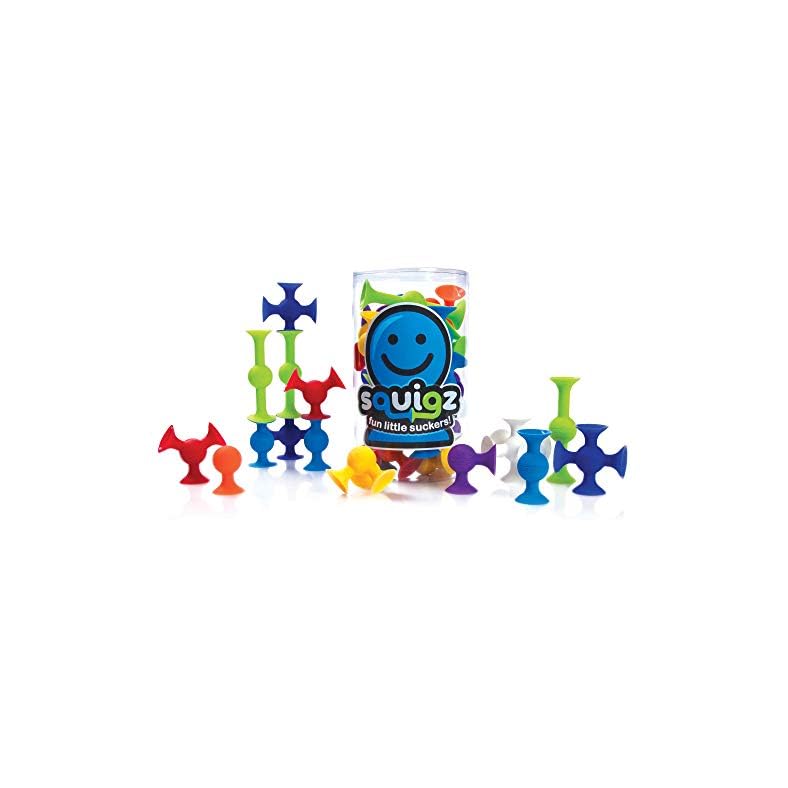 Fat Brain Toys Squigz Starter Set, 24 Piece