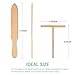 Crepe Spreaders, Nugilla 4 Pieces Handmade Natural Beechwood Spreader and Spatula- 12