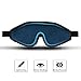 3D Sleep Mask - Lightweight & Comfortable Eye Mask - Blindfold Eye Shield with Ear Plugs,Travel Pouch - For Men Women Kids Who are on Airplane, Office and Bed - A Perfect Gift For Eyes(Blue)