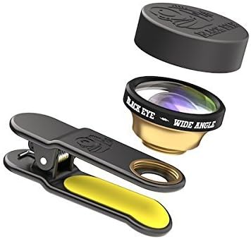 BLACK EYE Wide Angle Universal Smartphone Lens - Black/Yellow