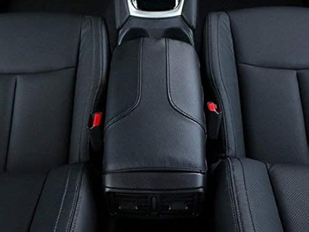 X Trail T32 エクストレイル インテリア コンソールボックスレザーカバー 傷防止 インテリア 内装 パーツ1p ブラック Xt144 リアスポイラー 車 バイク Amazon