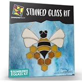 Bumblebee Pre-Cut Stained Glass Kit-Make Your own Beautiful Glass Project.